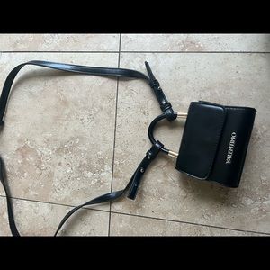 Valentino super mini top handle bag